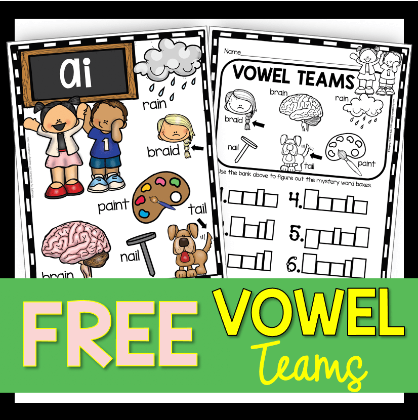 UNIT 8: VOWEL TEAMS