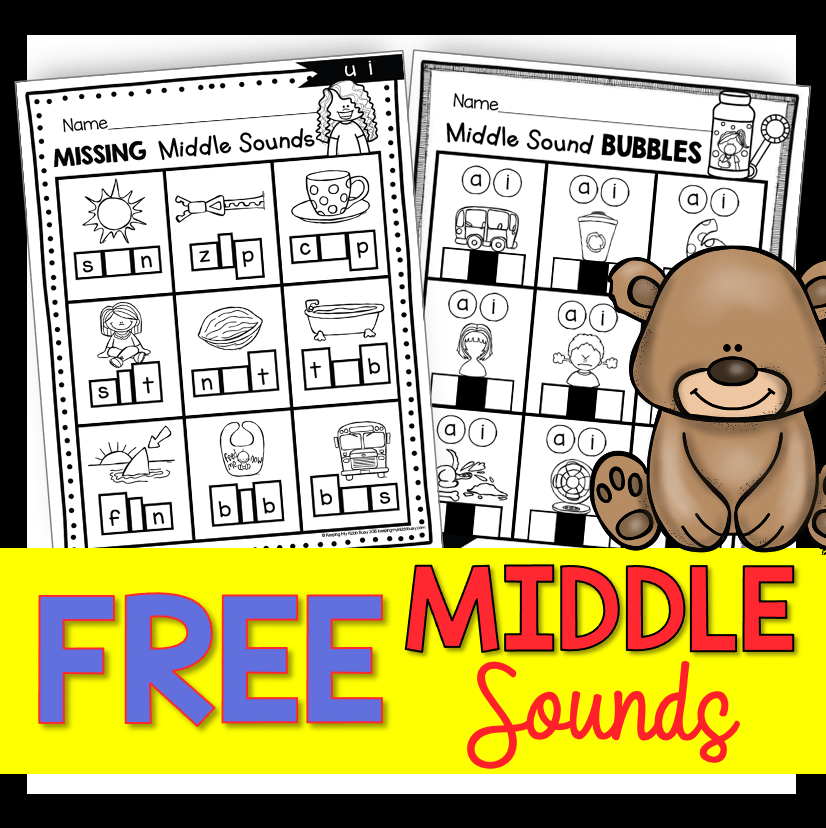 UNIT 3: MIDDLE SOUNDS IN CVC WORDS