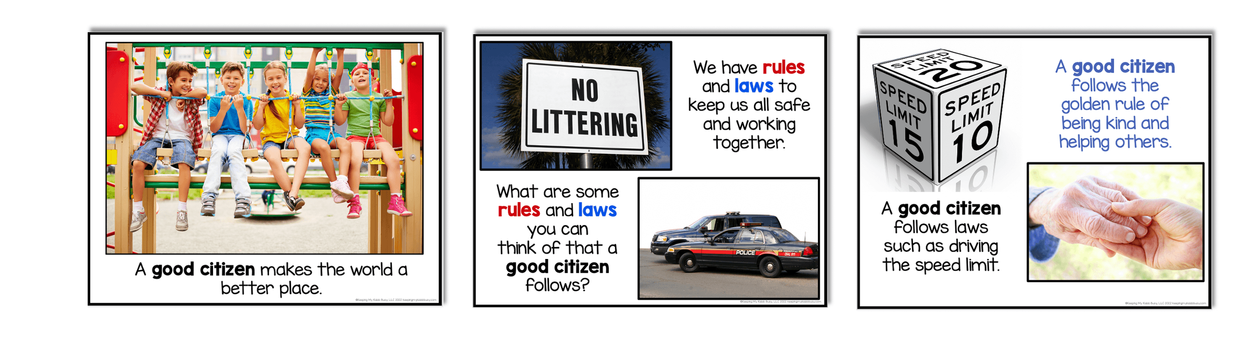 How to Be a Good Citizen at School Citizenship Skills FREEBIE