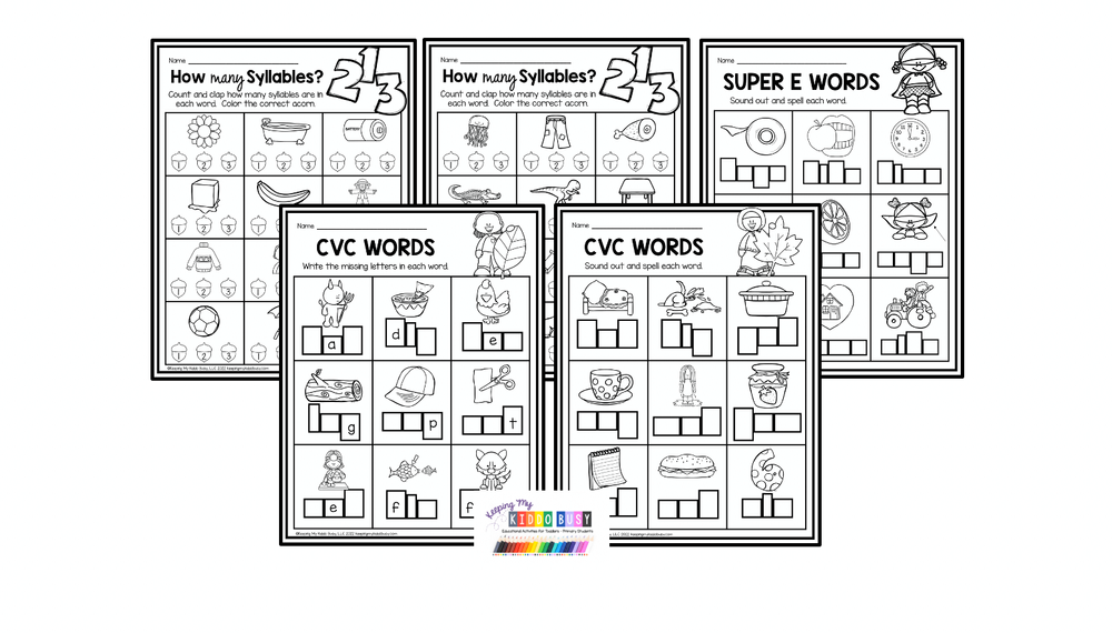 First Grade November Worksheets FREEBIES — Keeping My Kiddo Busy