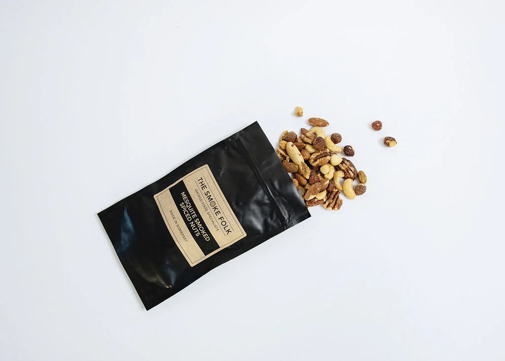 Mesquite smoked spiced mixed nuts