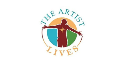 Logo of a person with their arms stretched out and a star on their chest