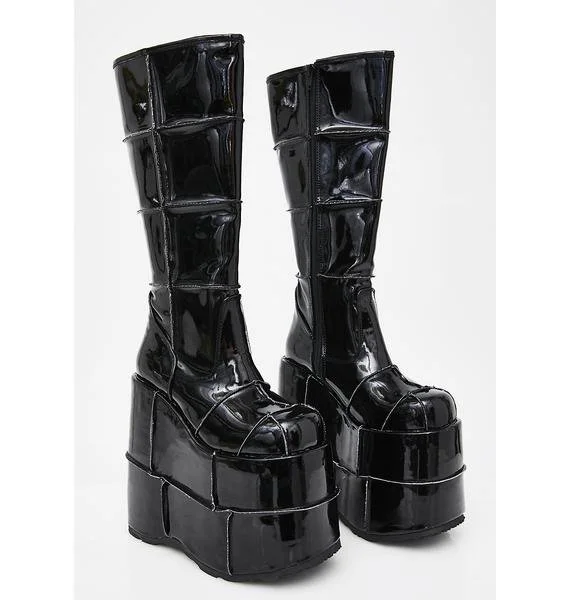 tallest platform boots