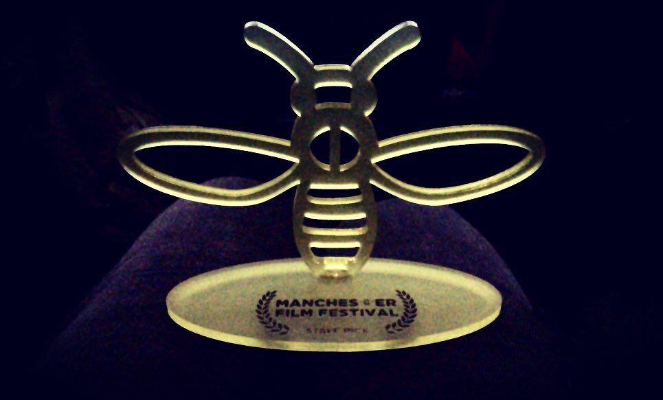 It has been a wonderful week in Manchester at @maniffofficial! So excited to see many familiar faces and meet some new ones. Even more delighted to be bringing home this little bee award! A huge thank you to the great organisers of the festival as we