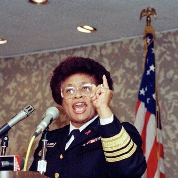 In 1993, Dr. Minnie Jocelyn Elders was appointed the first black Surgeon General by President Bill Clinton. A pediatrician, endocrinologist, and educator, and outspoken champion of &ldquo;bringing sexuality out of the dark ages&rdquo;, Dr. Elders oft