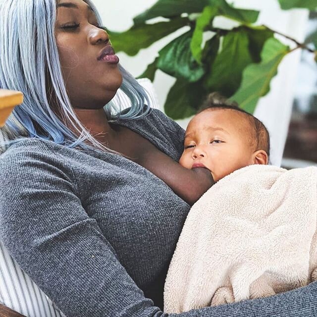 LIGHTS OUT 〰️ Breastfeeding can cause a lot of unforeseen reactions in the nursing parent. From extreme thirst to heartache to an overwhelming sense of love&mdash;and sleepiness! Oxcytocin, a hormone released during breastfeeding&mdash;also known as 