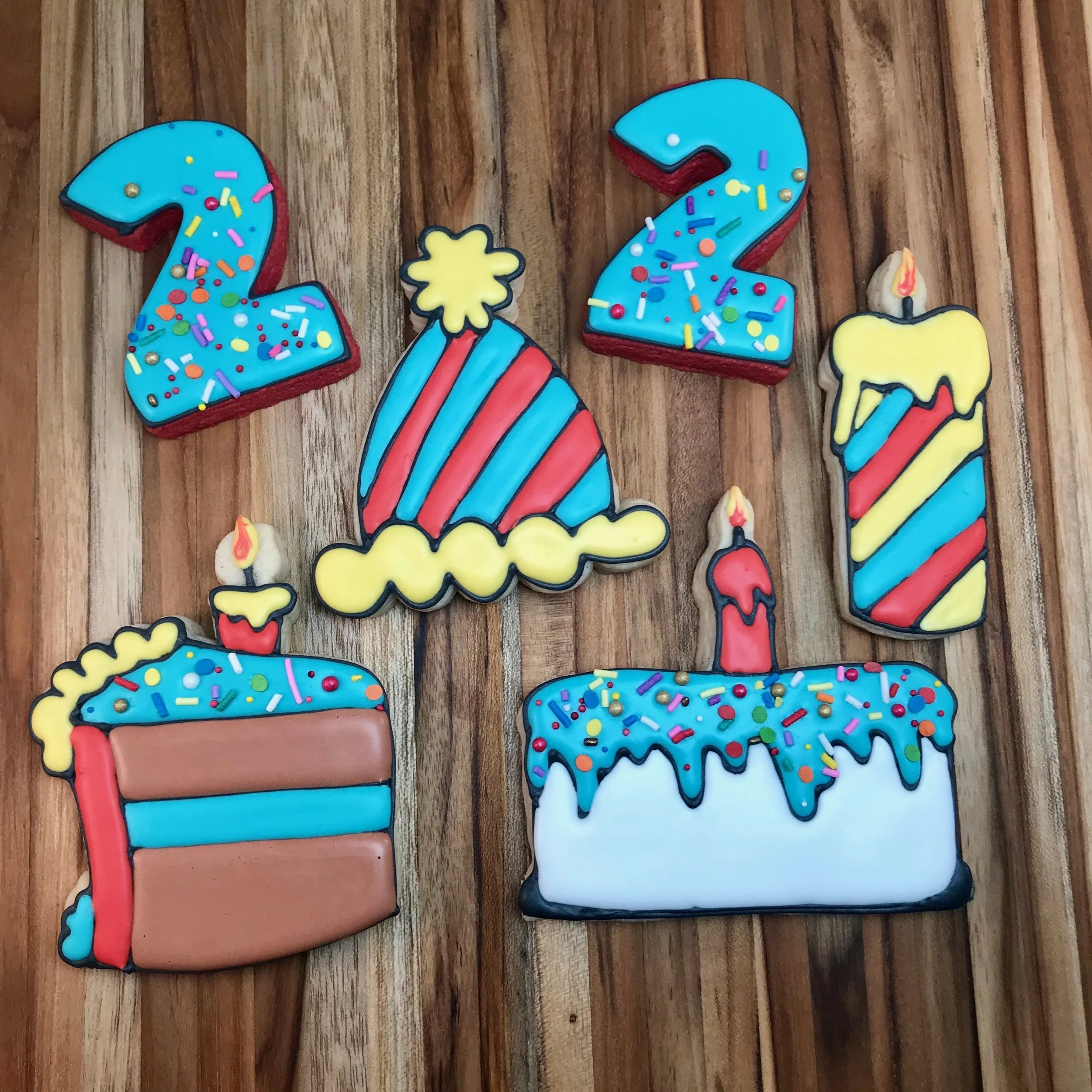 Birthday cookies