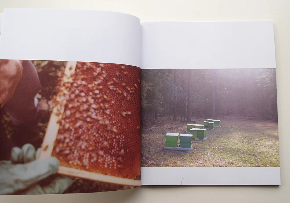 bees page of From Orchards, Fields, and Gardens book