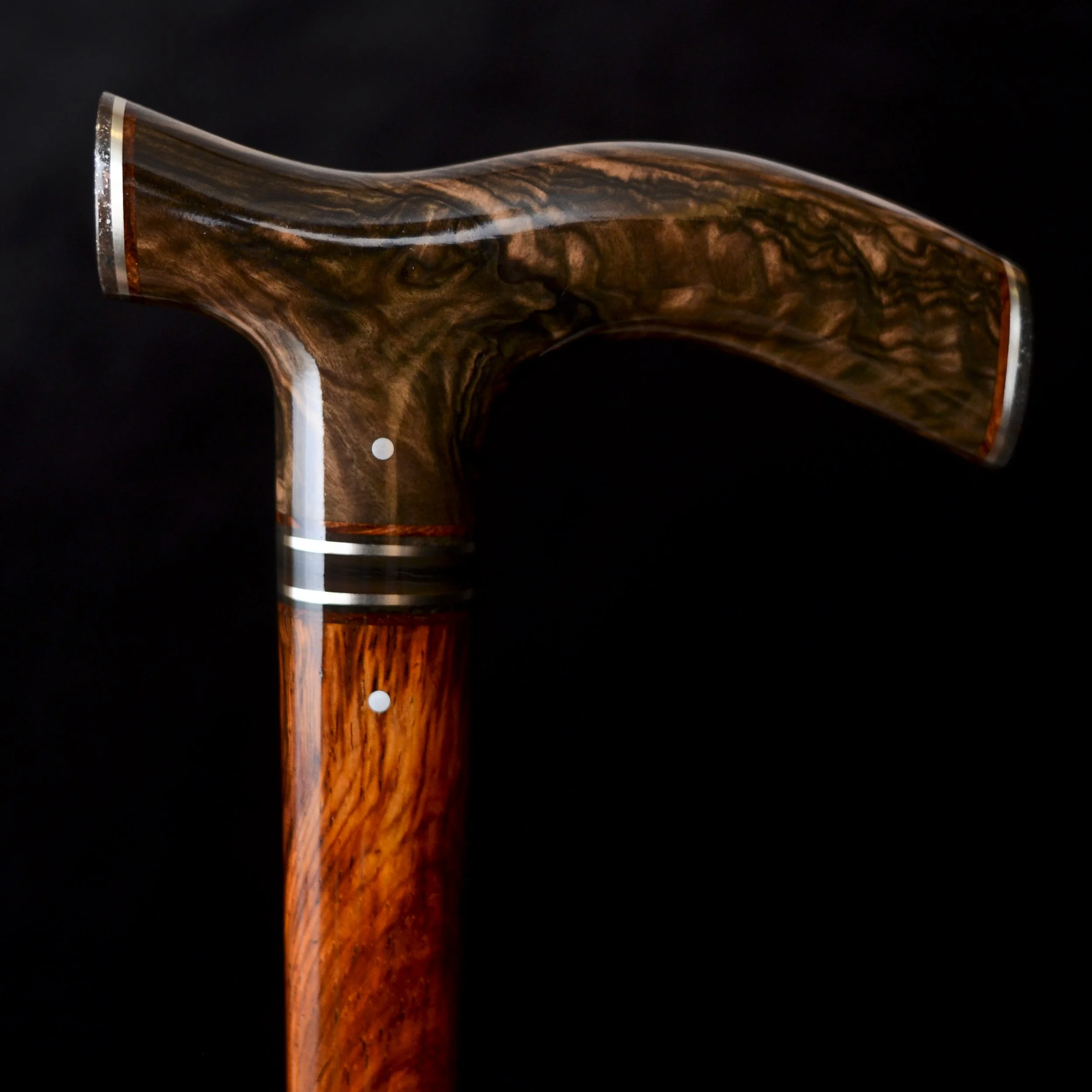 Mun Ebony Crotch, Cocobolo, Stony Meteorite 14.jpg