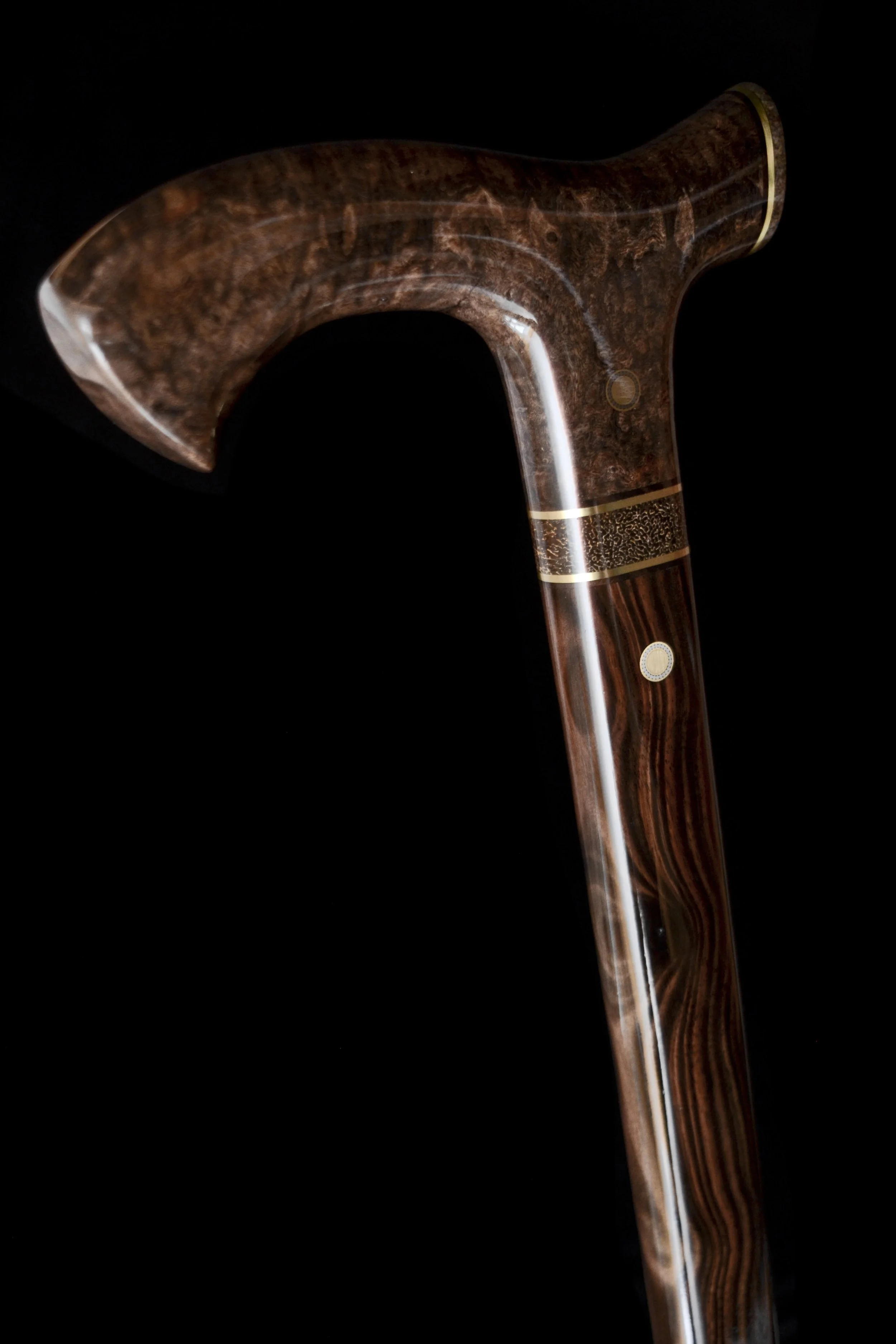 Gidgee Burl, Macassar Ebony, Ancient Bone, Stony Meteorite 6.jpg