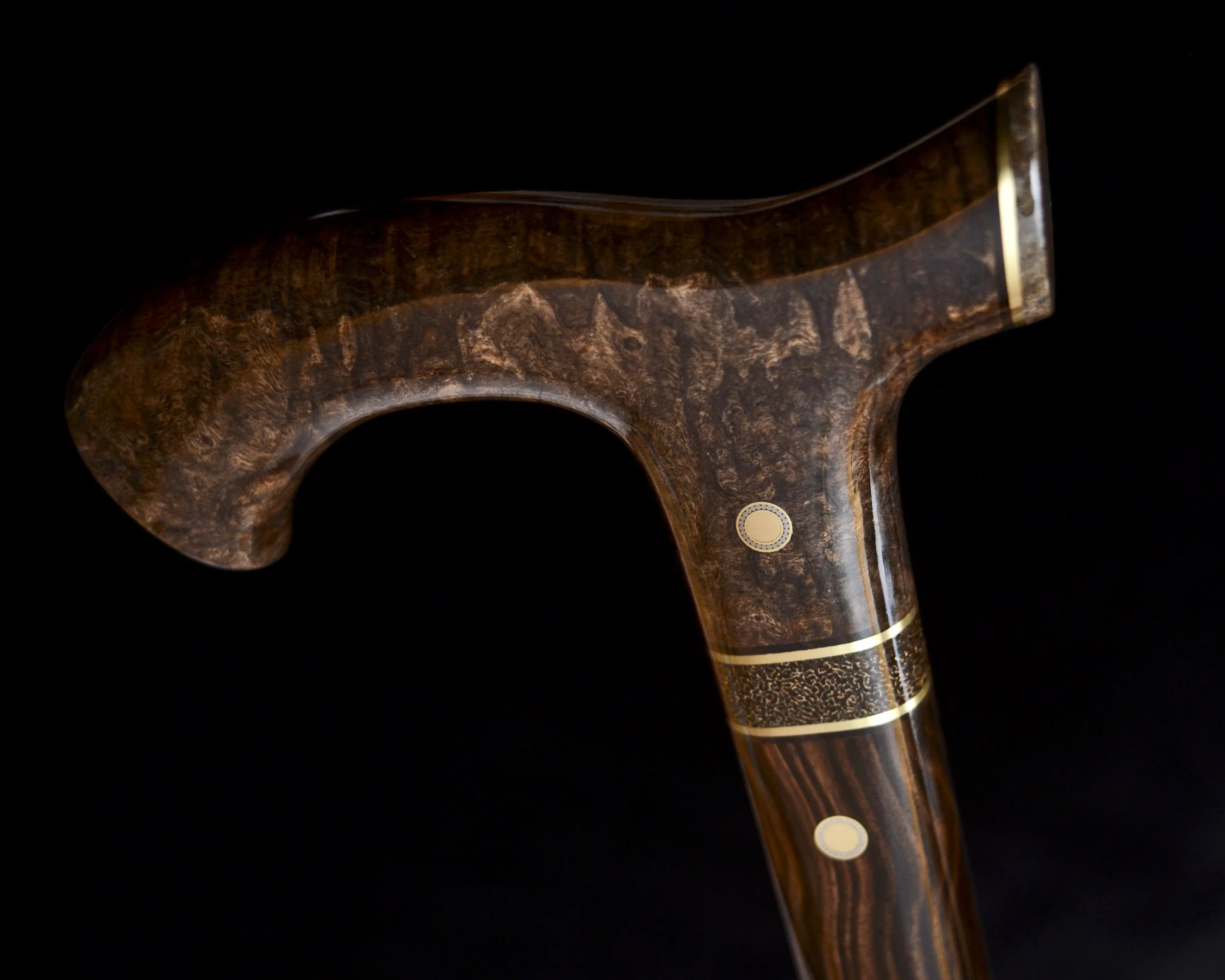 Gidgee Burl, Macassar Ebony, Ancient Bone, Stony Meteorite 10.jpg