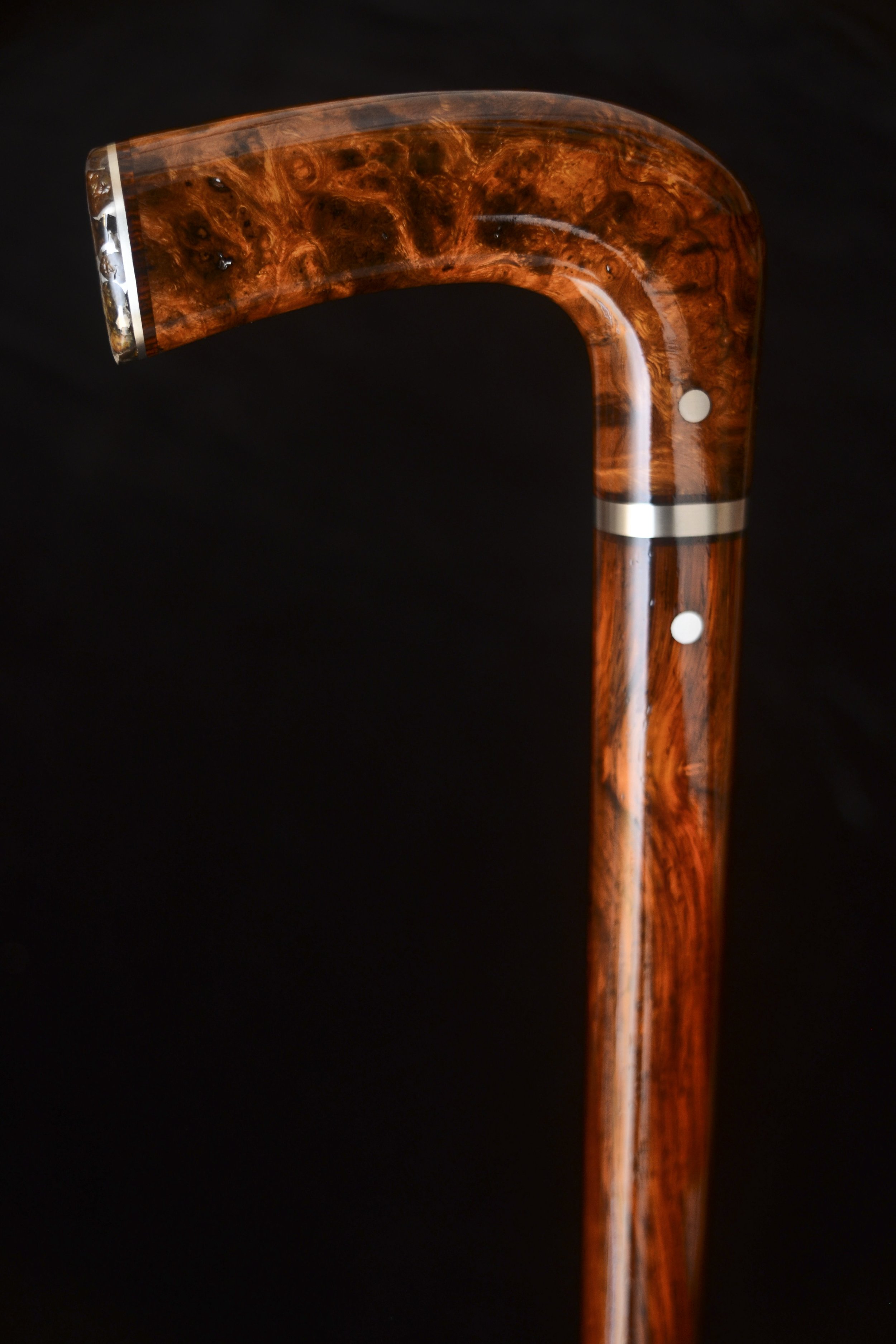Ironwood burl, cocobolo, Sericho Meteorite 2.jpg