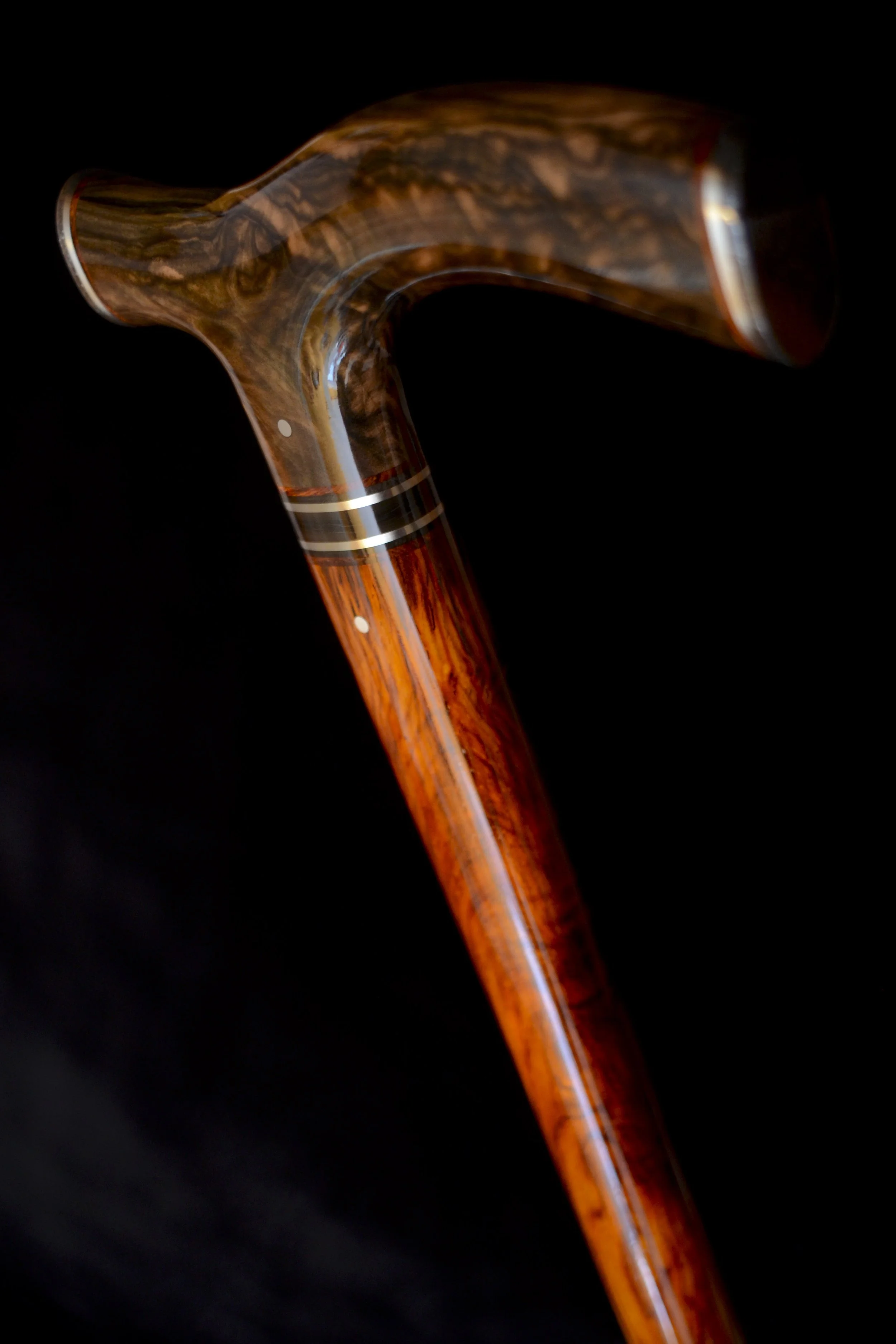 Mun Ebony Crotch, Cocobolo, Stony Meteorite 4.jpg