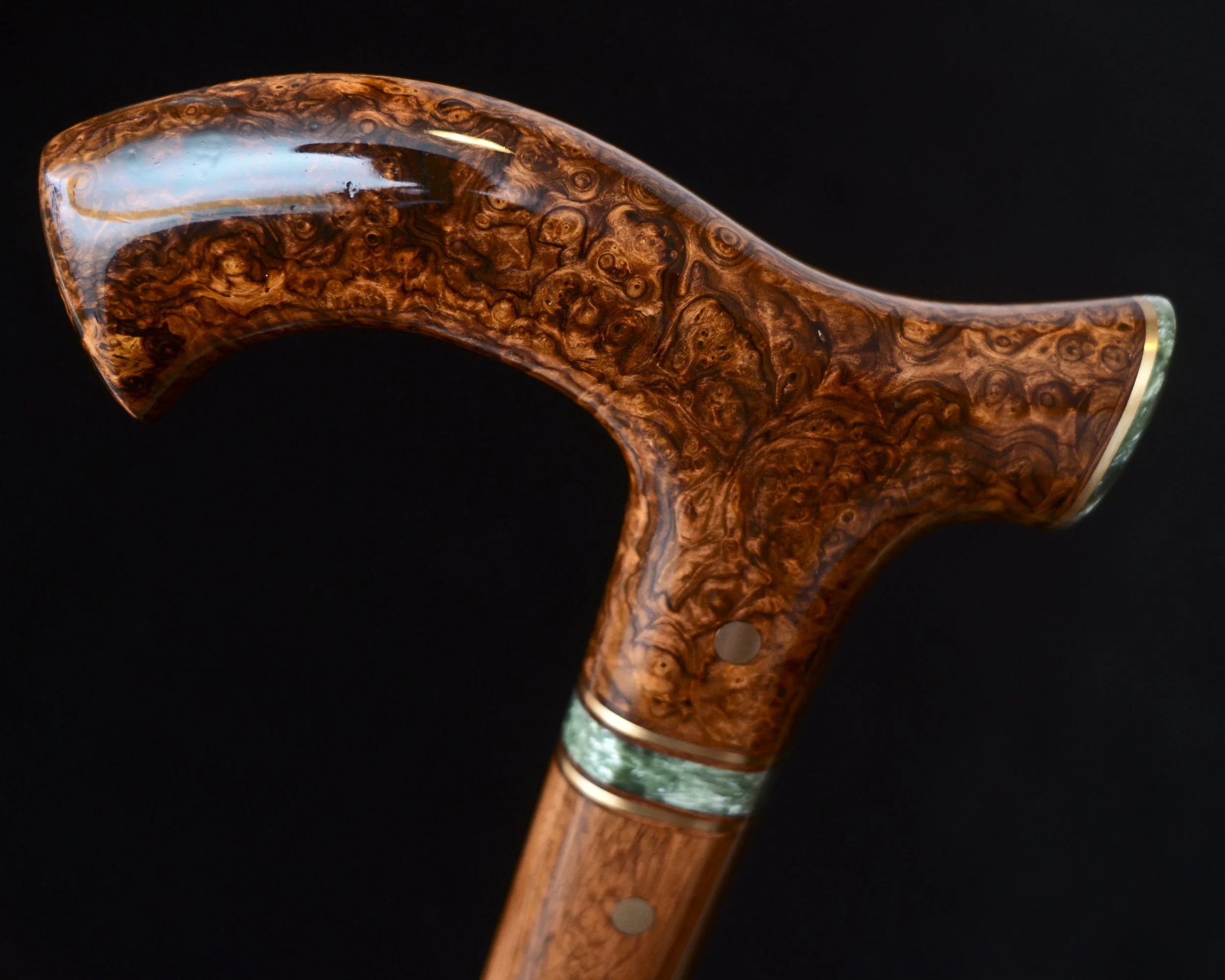 Rosewood Burl, Seraphanite  8.jpg