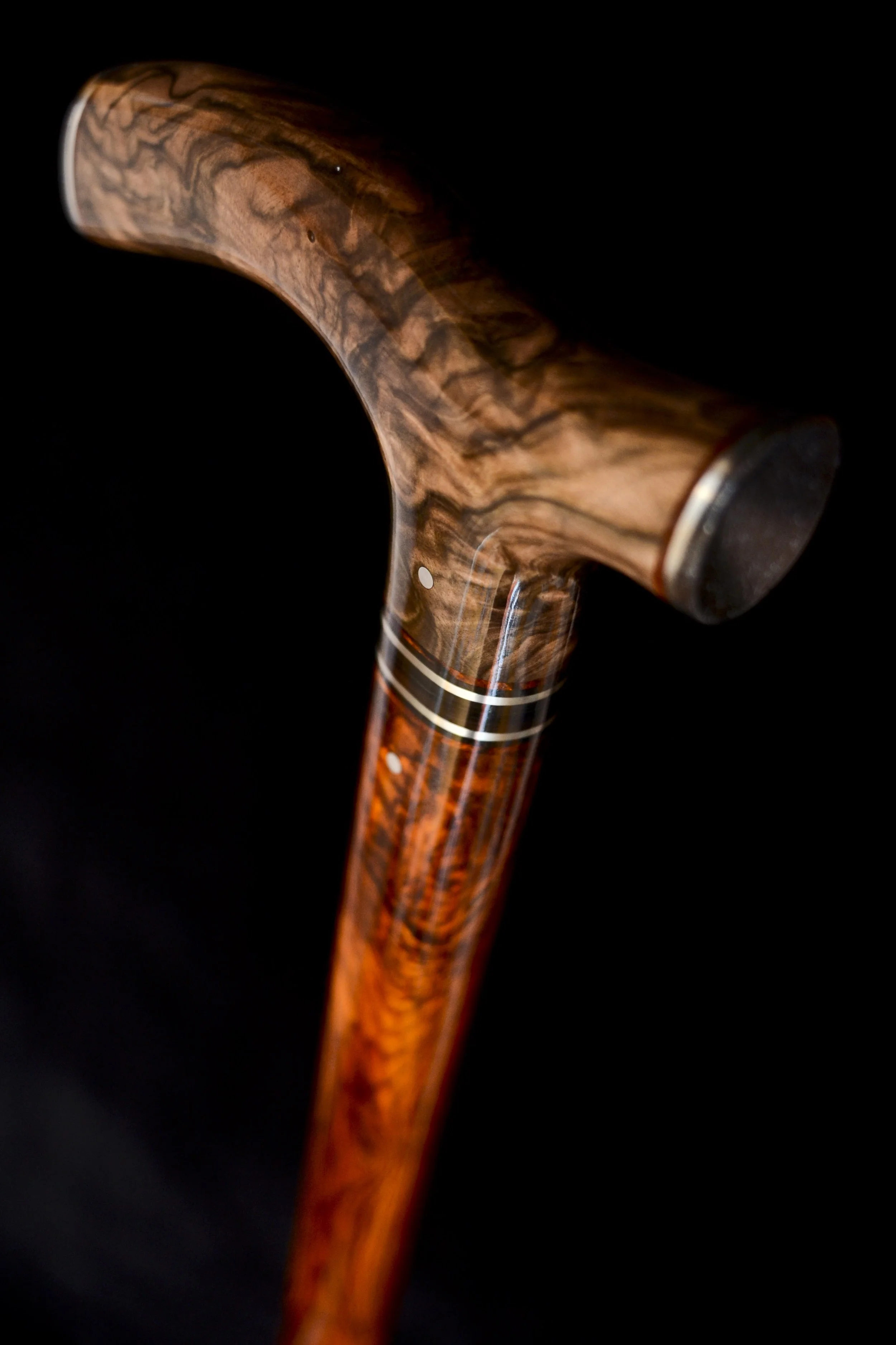 Mun Ebony Crotch, Cocobolo, Stony Meteorite 3.jpg