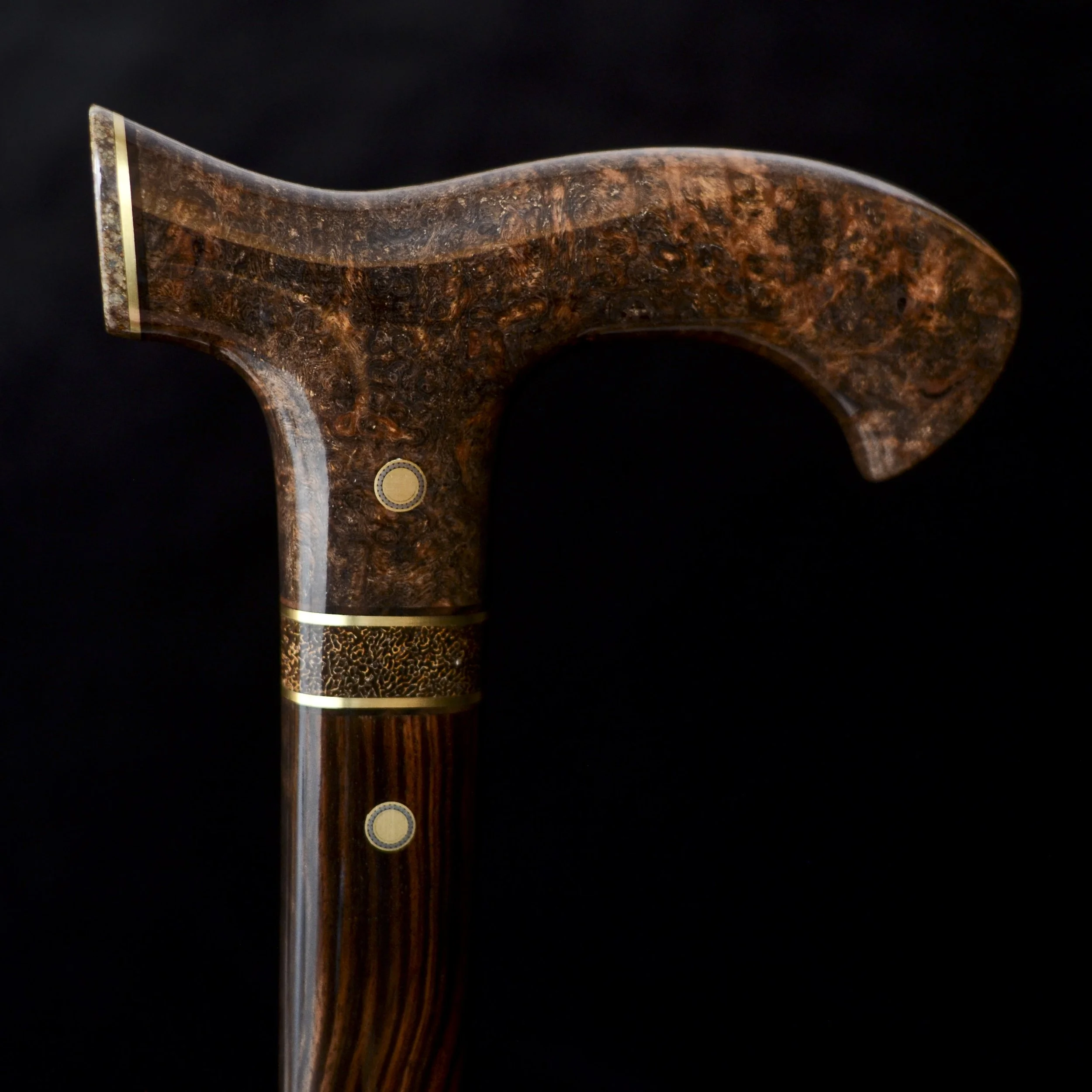 Gidgee Burl, Macassar Ebony, Ancient Bone, Stony Meteorite 15.jpg