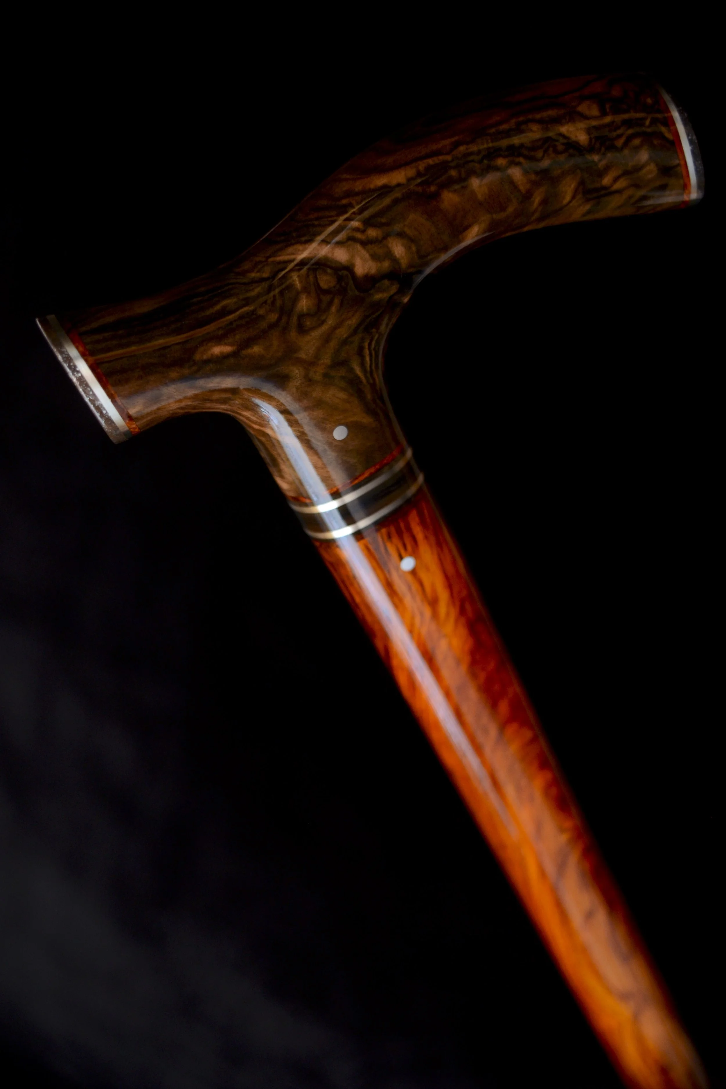 Mun Ebony Crotch, Cocobolo, Stony Meteorite 5.jpg