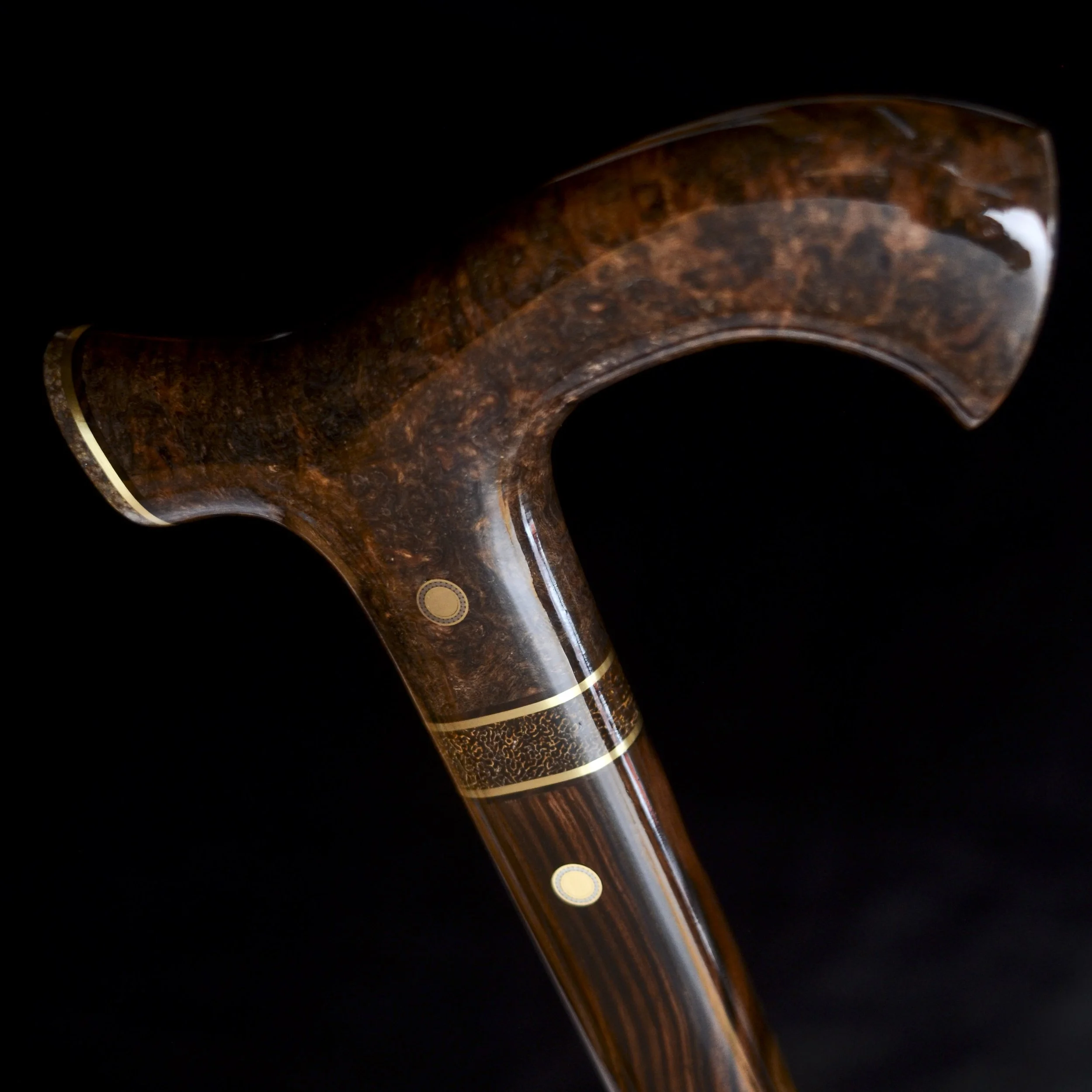 Gidgee Burl, Macassar Ebony, Ancient Bone, Stony Meteorite 12.jpg