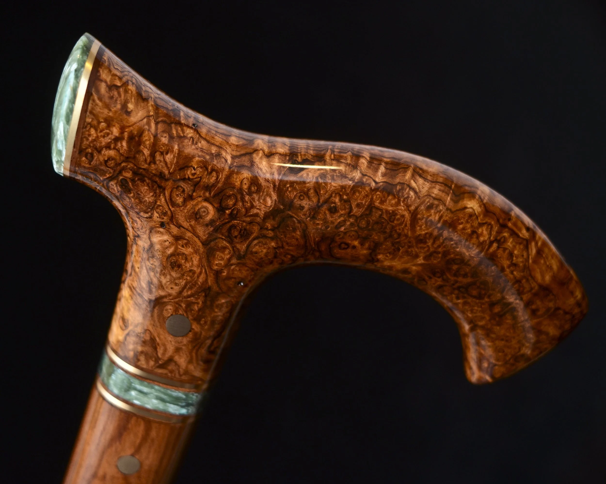 Rosewood Burl, Seraphanite  7.jpg