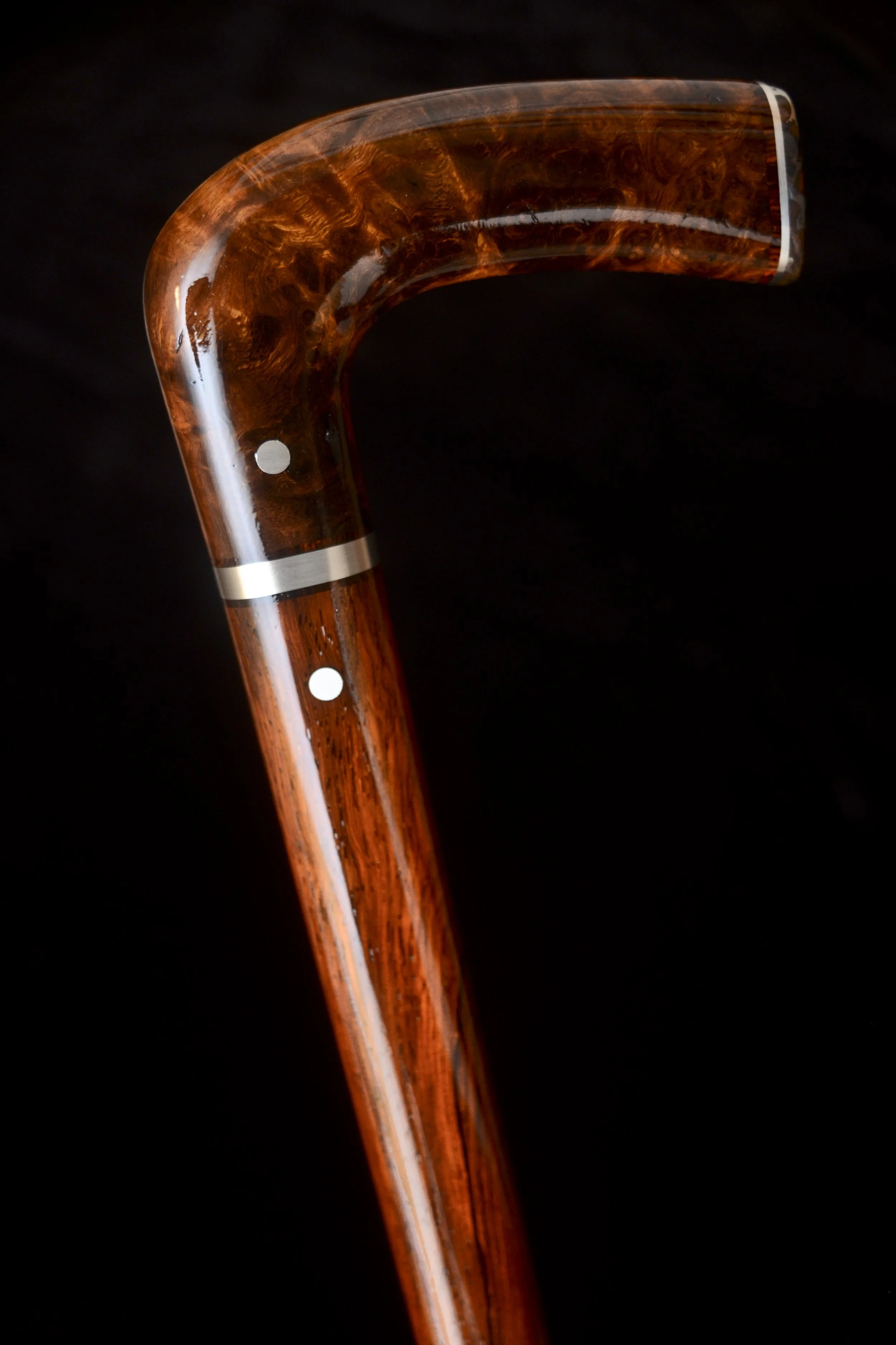 Ironwood burl, cocobolo, Sericho Meteorite 1.jpg