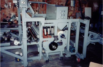 Custom built prototype roller machine for a large manufacturer
