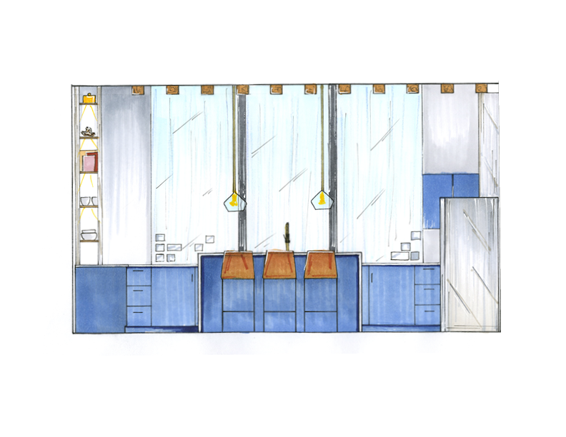 Kitchen Elevation