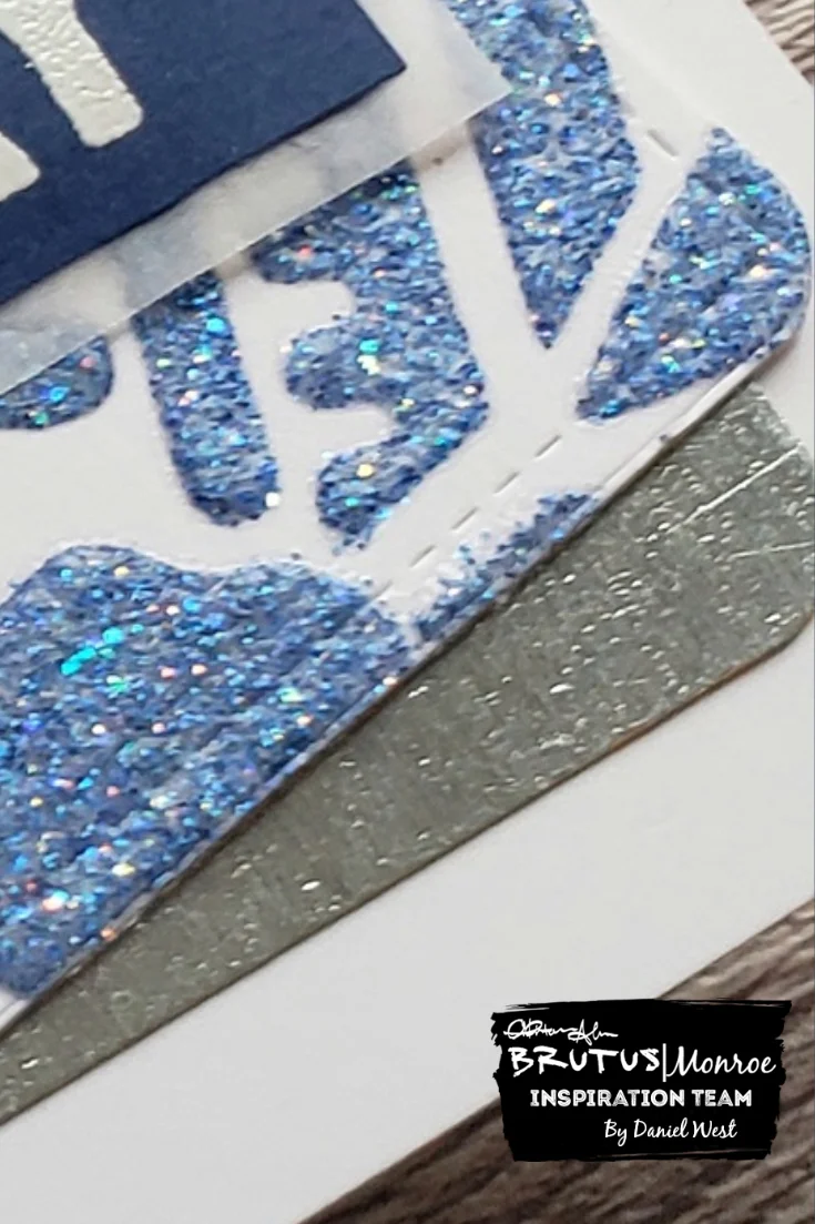 Silver Card Stock Panel with Rounded Corners by Daniel WEst