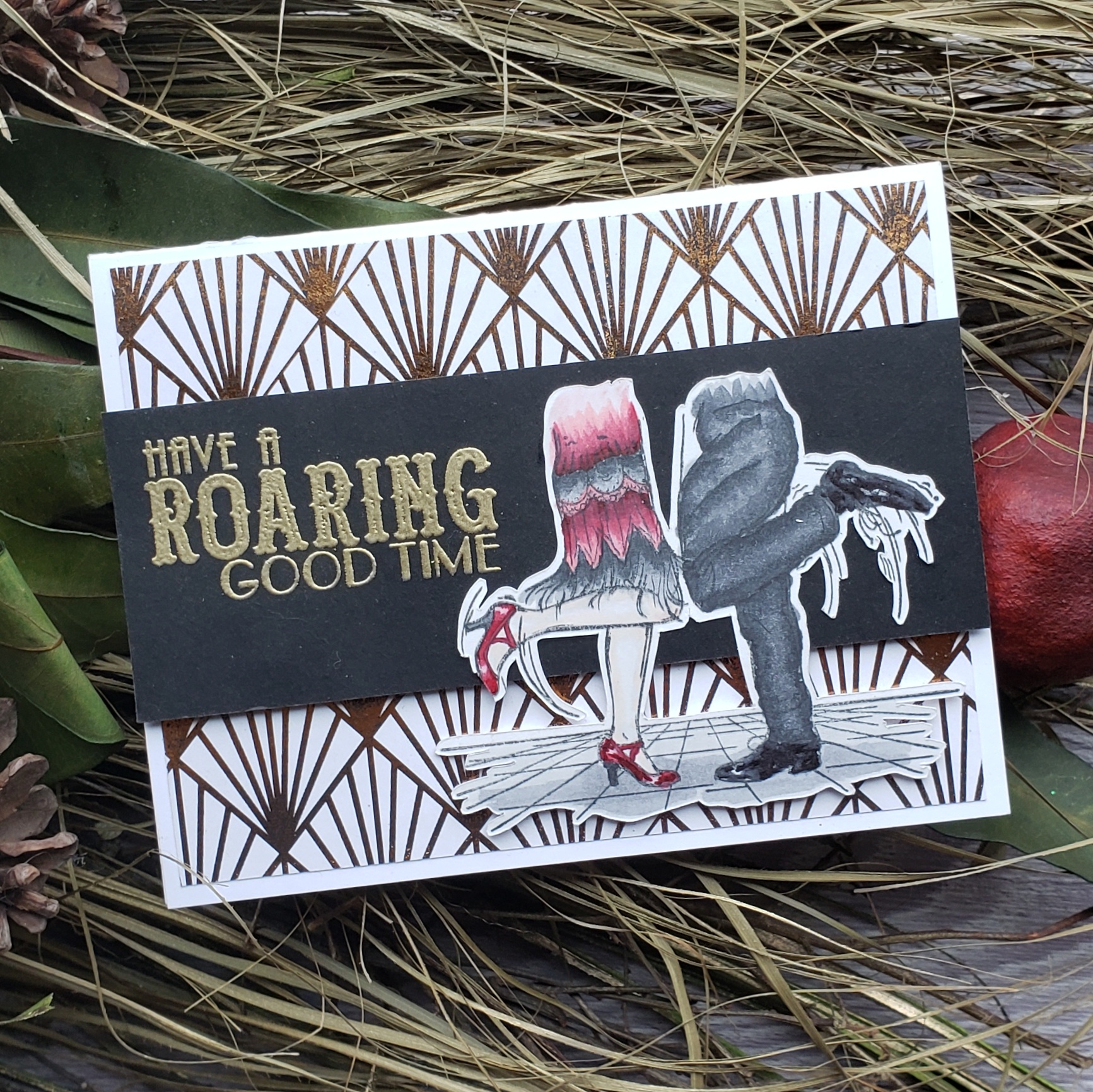 Charleston Lovely Legs Stamp Set for Colorado Craft Company by Daniel West