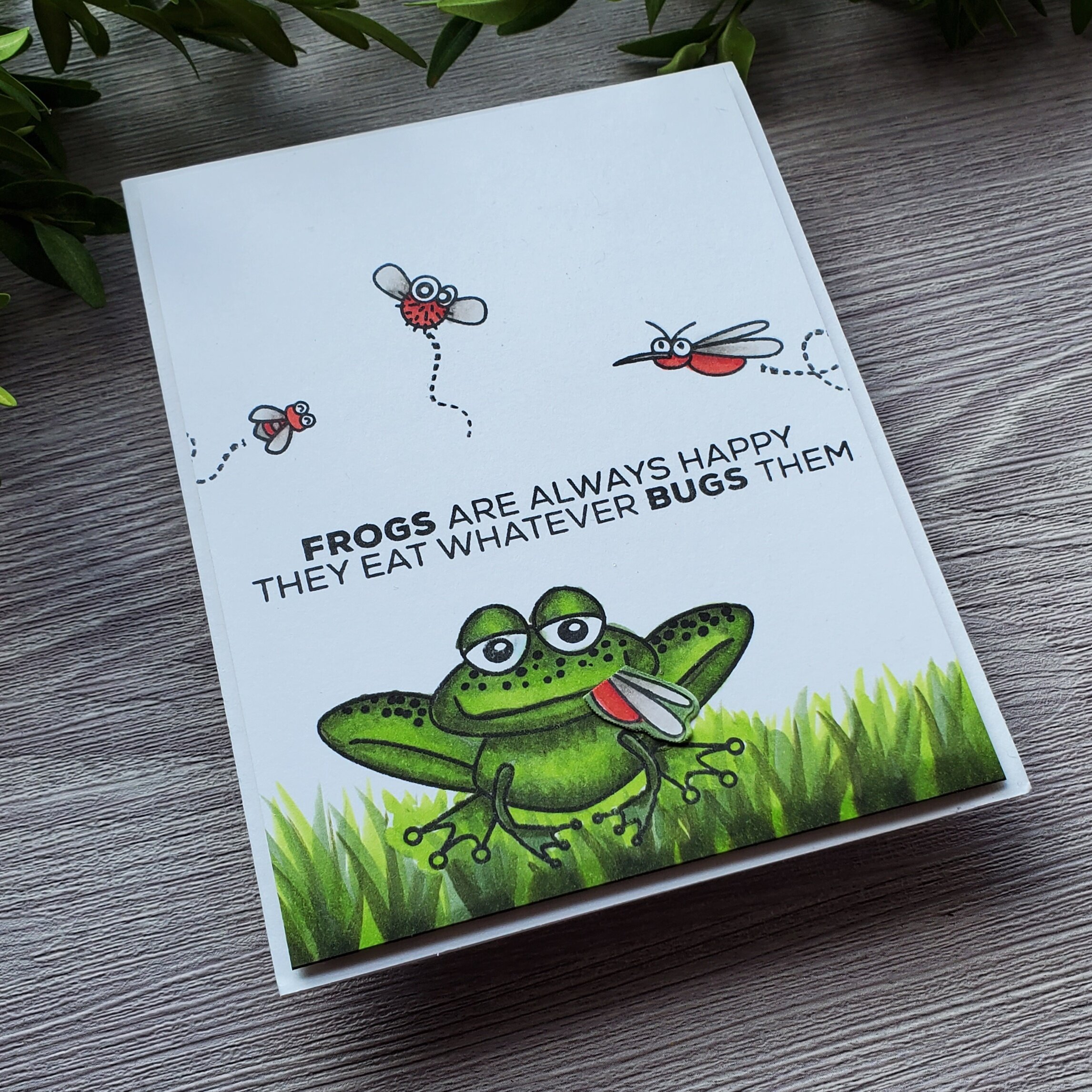 Felix the Frog Stamp Set from Technique Tuesday