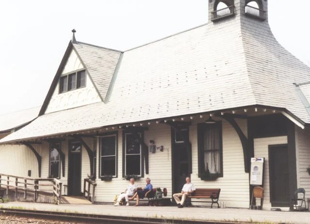 General view of the station.