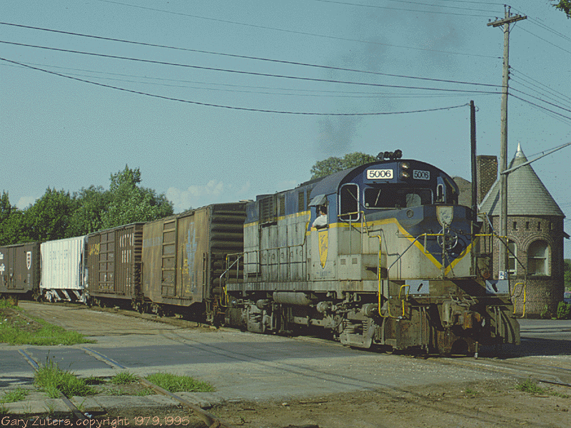 D&H 5009 Unit #5006 in 1979. Photo by Gary Zuters, scan by John Reay