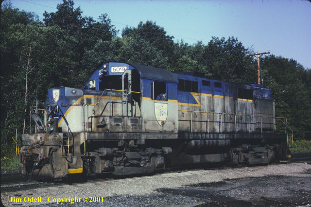D&H 5019 Photo by Jim Odell