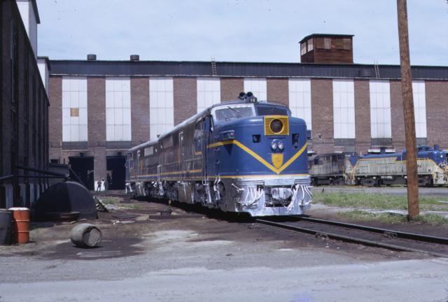 D&H 18 D&H PA-1 #18 at Colonie, before rebuilding at M-K. Jay Winn collection
