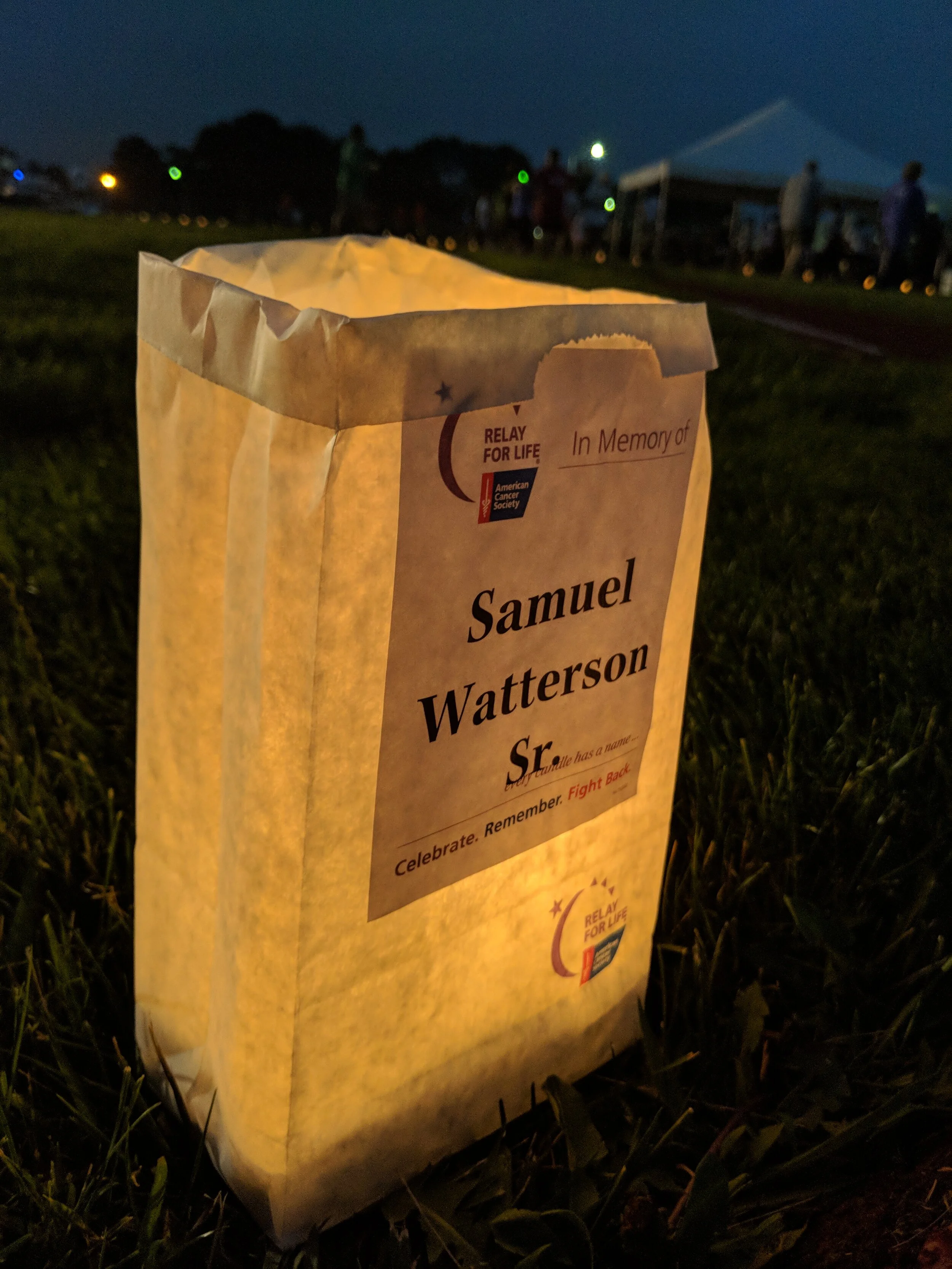 Supporting Relay For Life