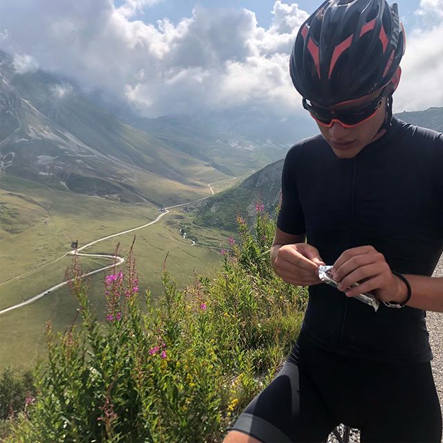 A beautiful day off from our tour climbing #coldutelegraphe #coldugalibier #alpedhuez and #colducroixdefer with @tiger_mcn A real pleasure despite getting sick by the end. So many amazing views and 5,500 metres of climbing. &mdash;  #Worldbycycling #