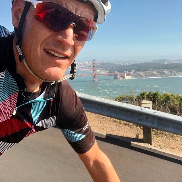 Great ride with the @rapha_rcc  crew from San Francisco today.