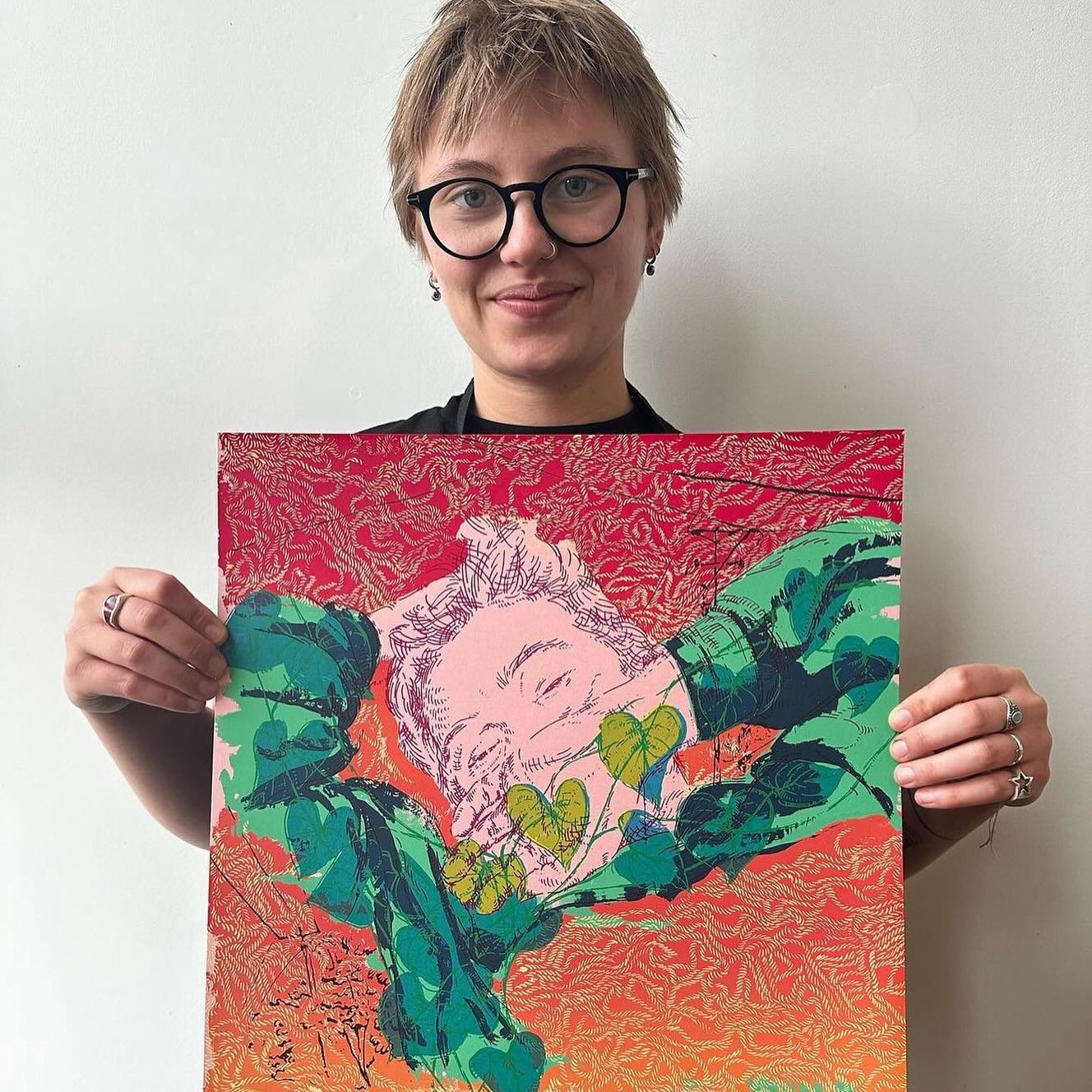 Everyone meet the print-making extraordinaire and past Rewind Press Intern, Felicity aka @fofo_power ⭐️

Felicity Gunn is a visual artist working between Central and Southern Ohio. Trained in print-based media, Felicity strives to learn about communi