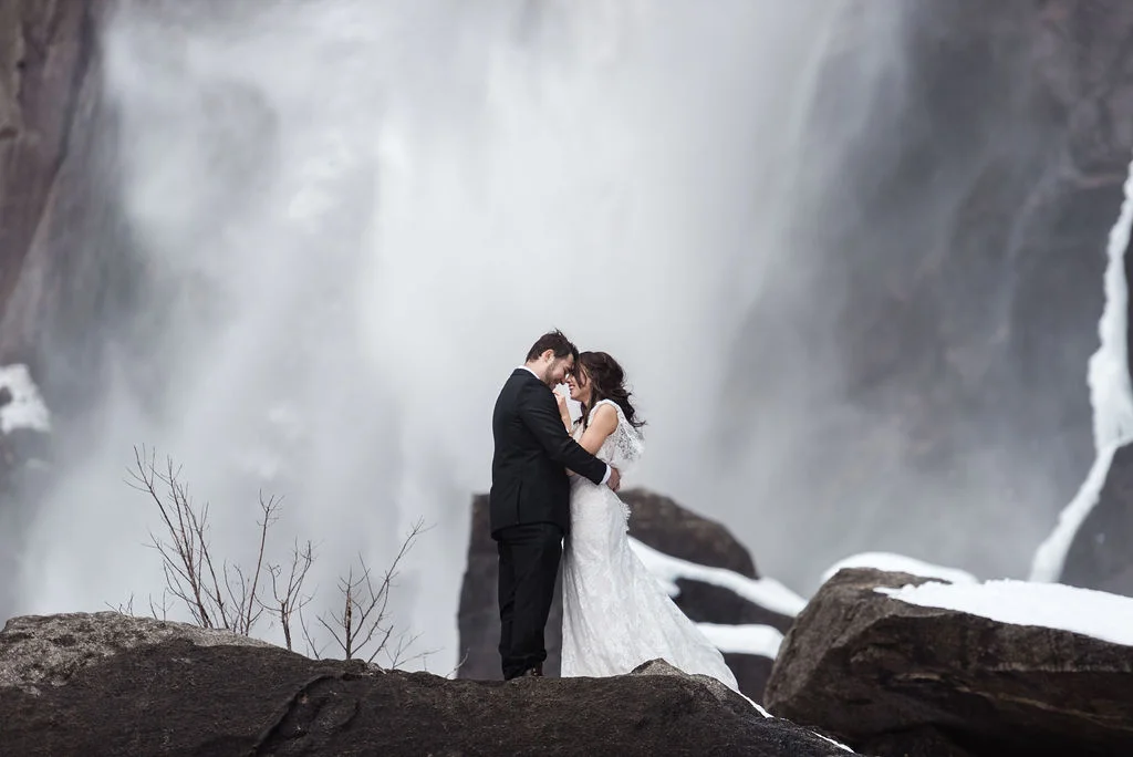 Yosemite Waterfall Elopement