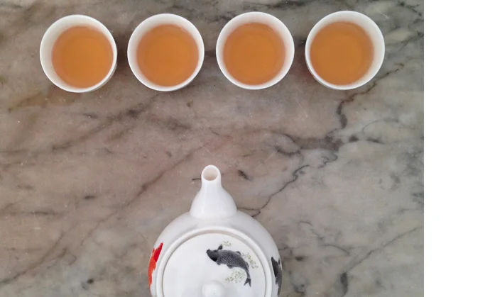 Secret tea ritual of Hong Kong’s triad.