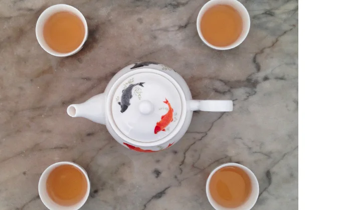 Secret tea ritual of Hong Kong’s triad.