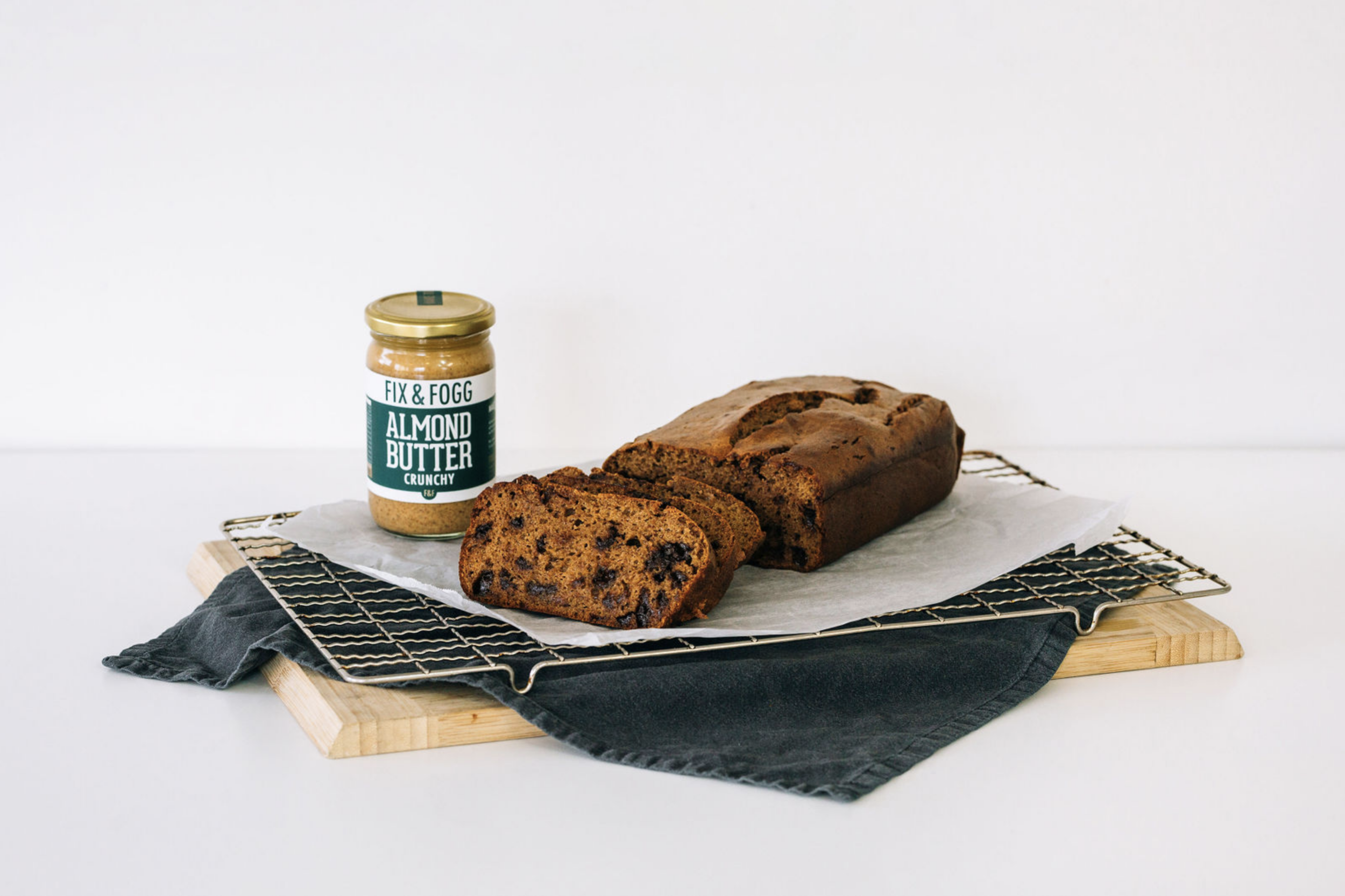 Fix &amp; Fogg Almond Butter Banana Bread 