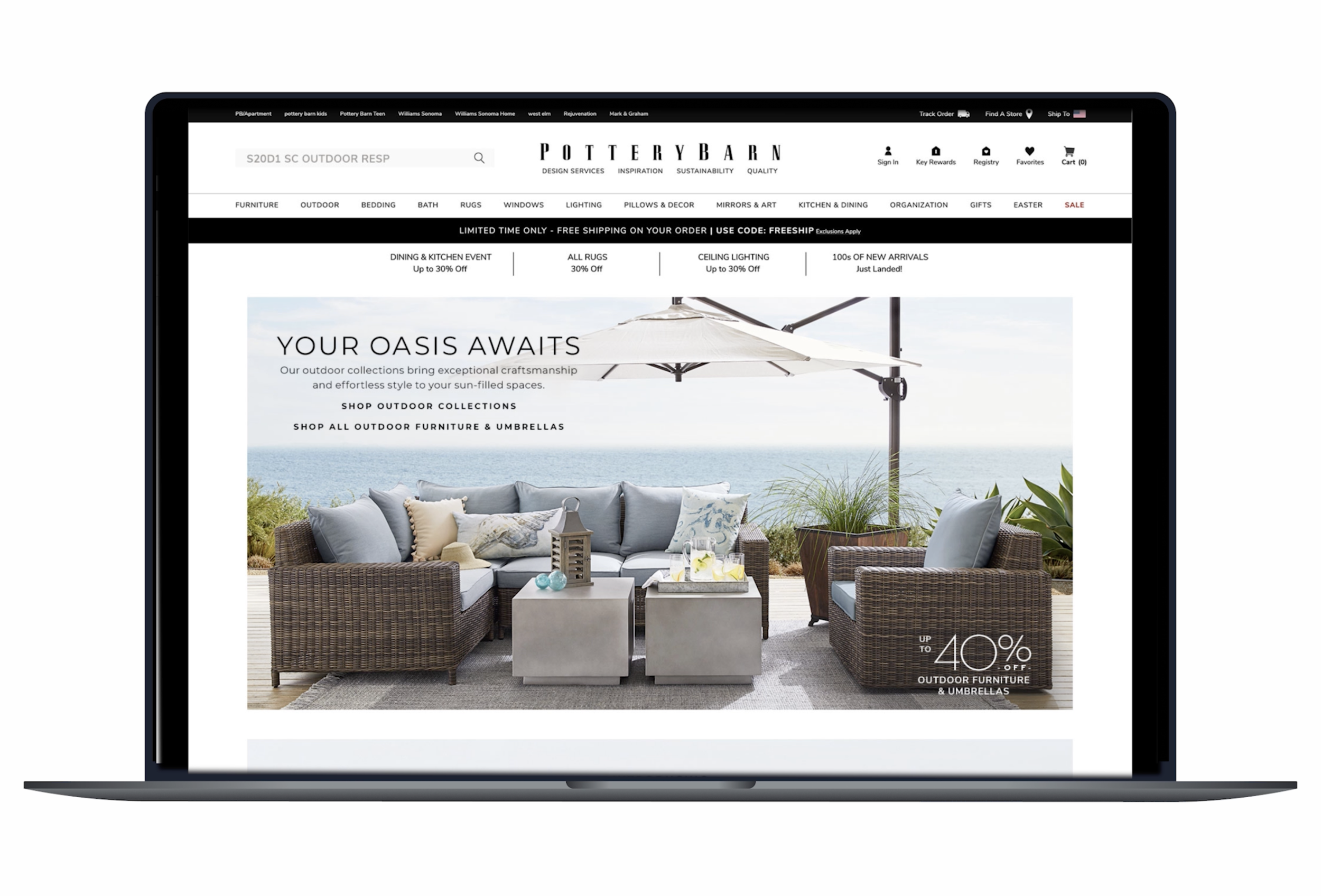 Outdoor Catchall Page