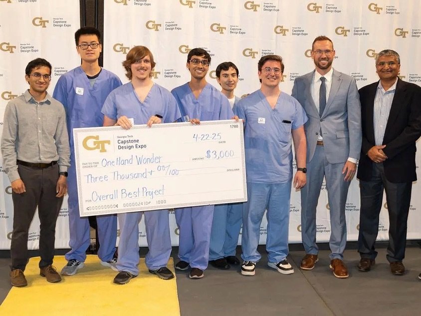 #TBT Wanted to show my Georgia Tech Engineering Capstone winners some love on here! Last semester I contributed an idea to develop a surgical retractor arm for a GT senior Capstone project, which was fortunate enough to be selected by this awesome te