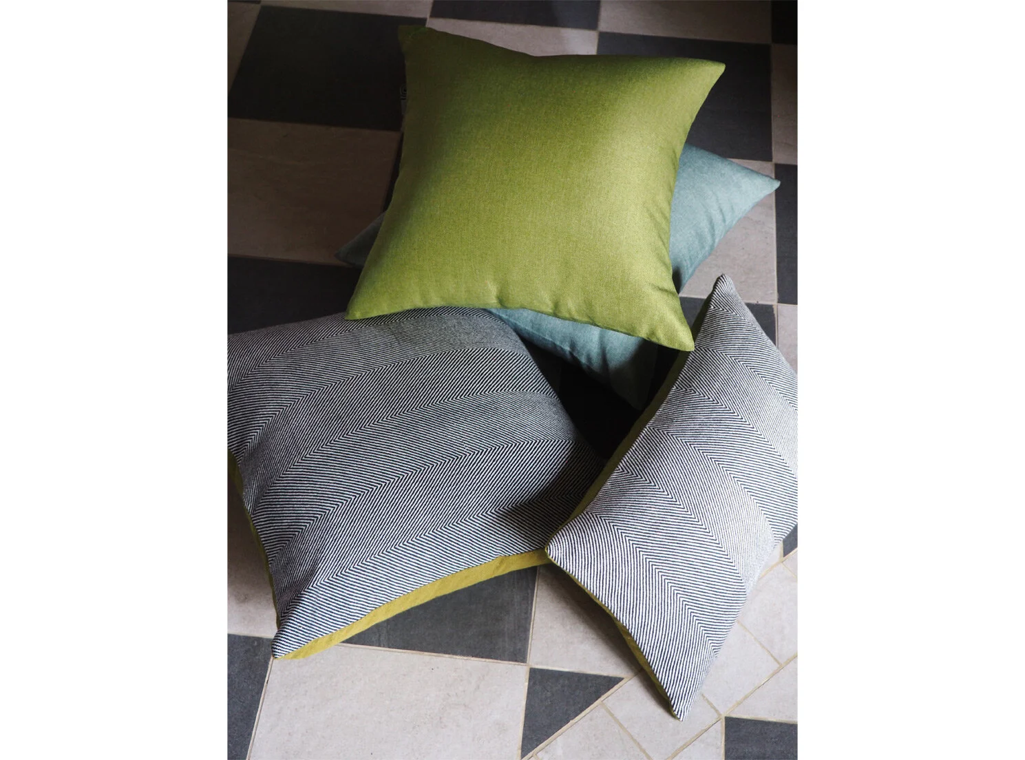 two toned pillow case