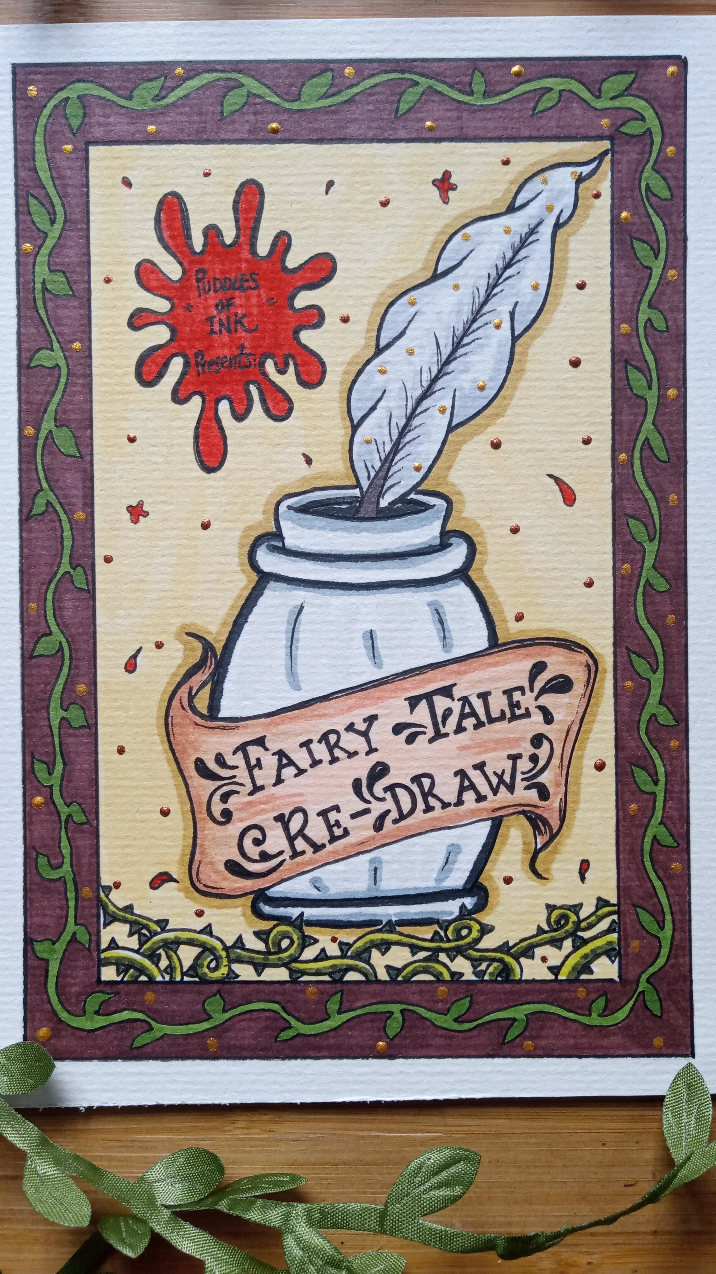 The Fairy Tale Re-Draw: Peas, Spools and a deal with a Tsar!