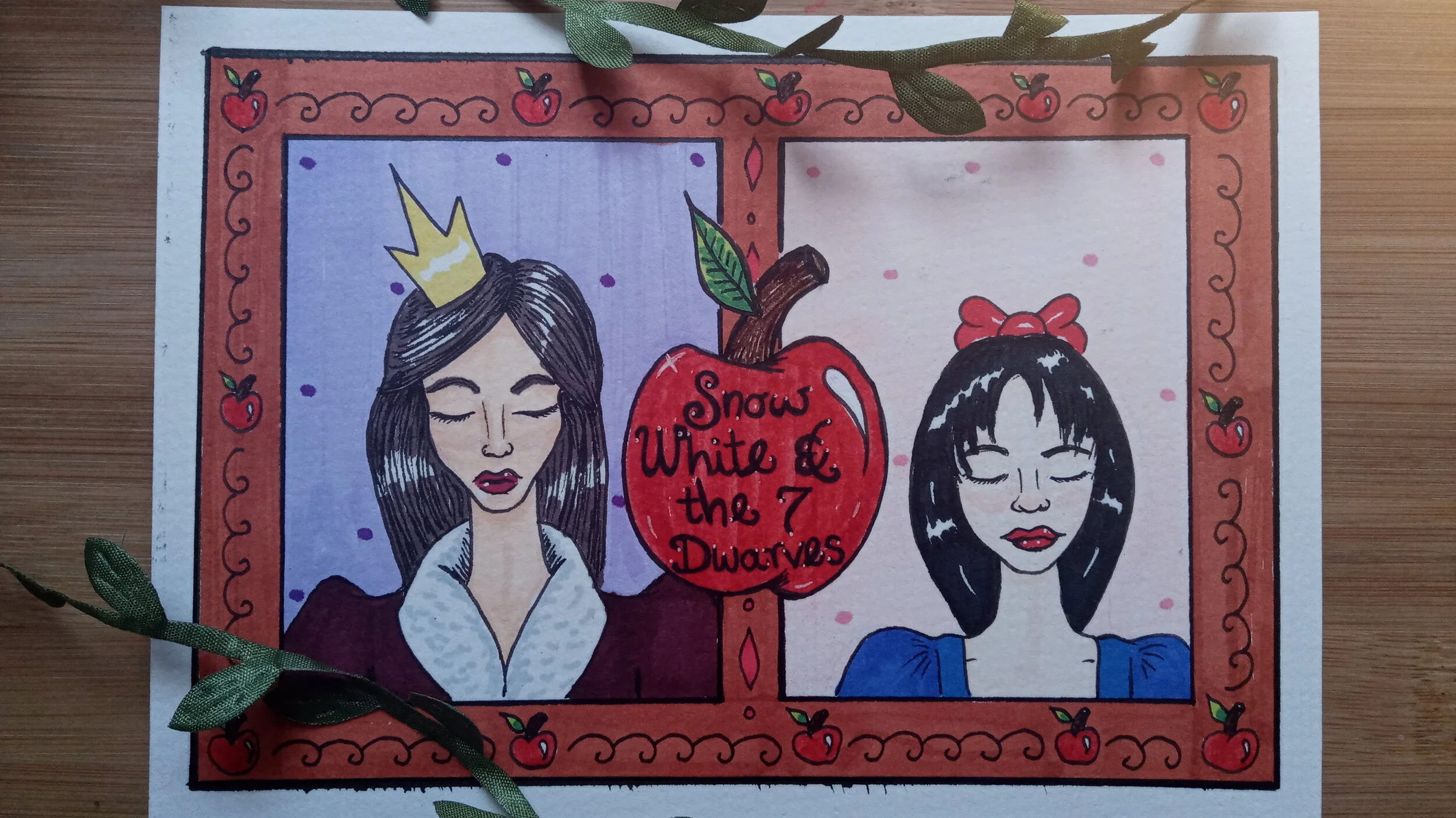 The Fairy Tale Re-Draw: Spindles, Journeys and Poisonous Apples!
