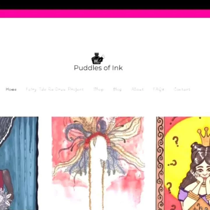 Look what's FINALLY ready!! 🍾🍾🍾
*
www.puddlesofink.org - #linkinbio 🤩
*
I wish I had the perfect words to sum up how finally being able to post this feels...but I'm way to tired to think! 😴😂 Revamping my website has been such a long process - i