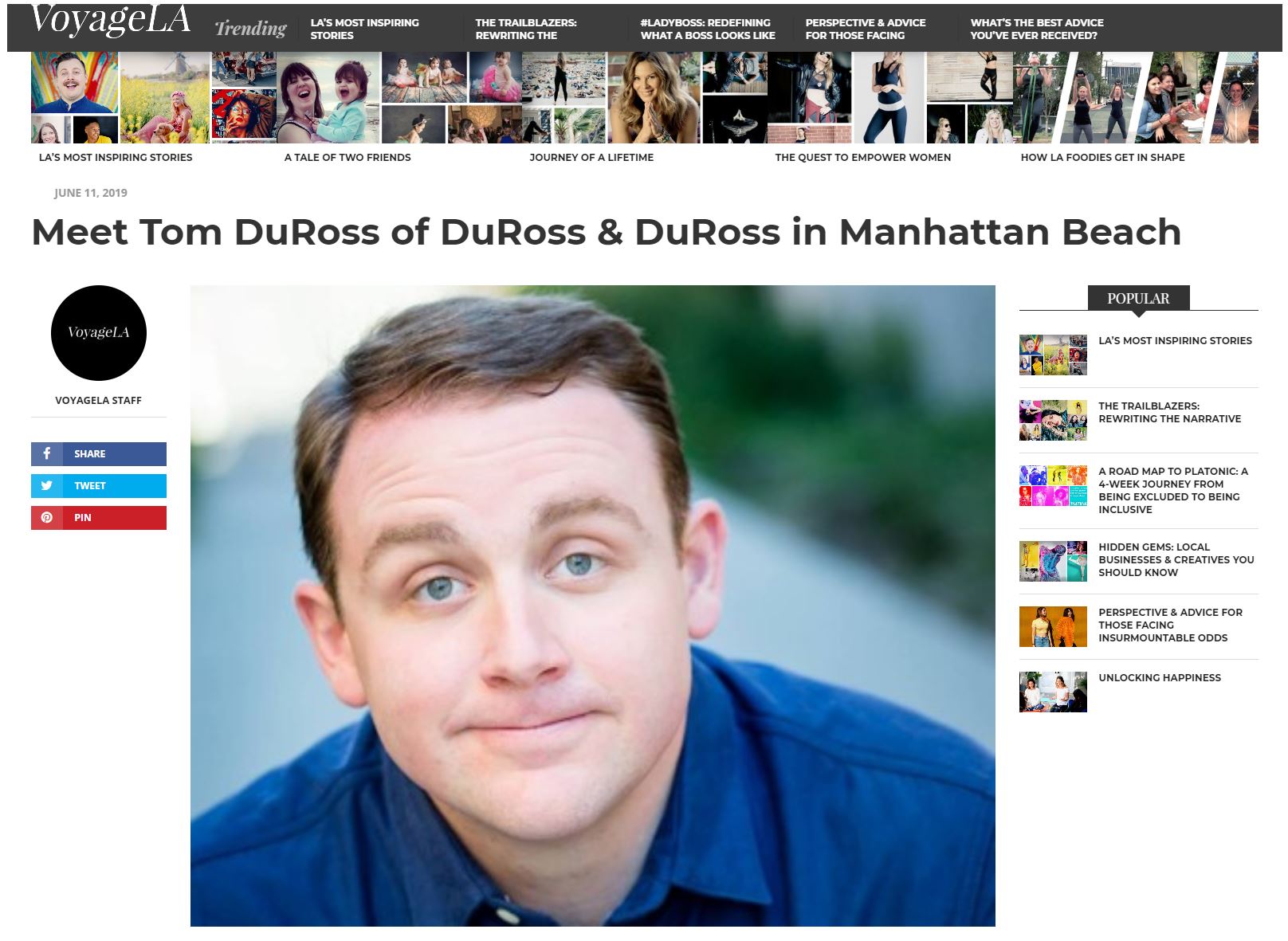 Interview with VoyageLA