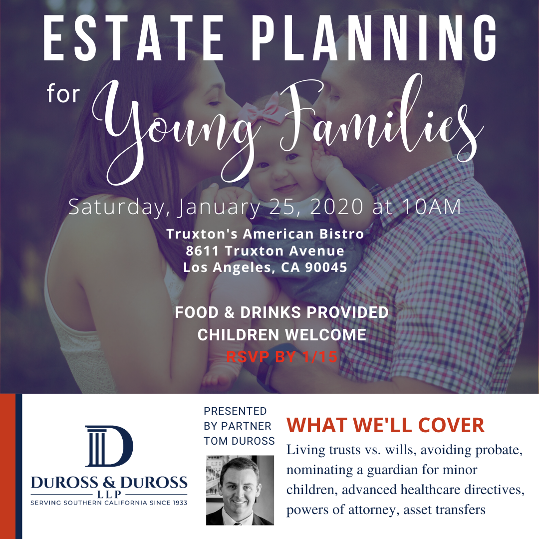 Estate Planning For Young Families