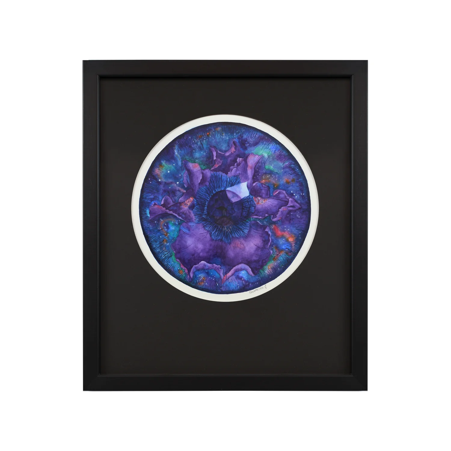 Reflect and Rejuvenate, Eyeris Watercolour Art, Framed